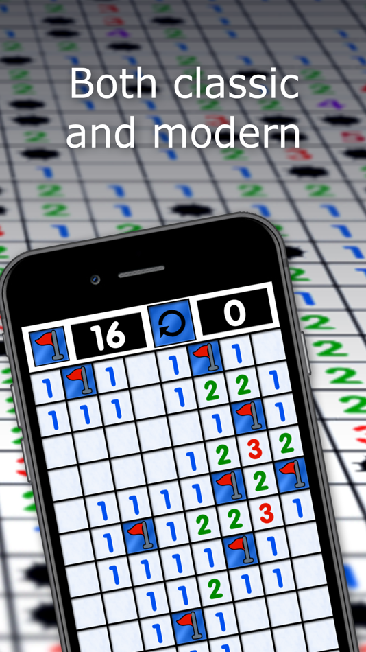 #3. Minesweeper - Classic Puzzle (iOS) Podle: Denis Ivanov