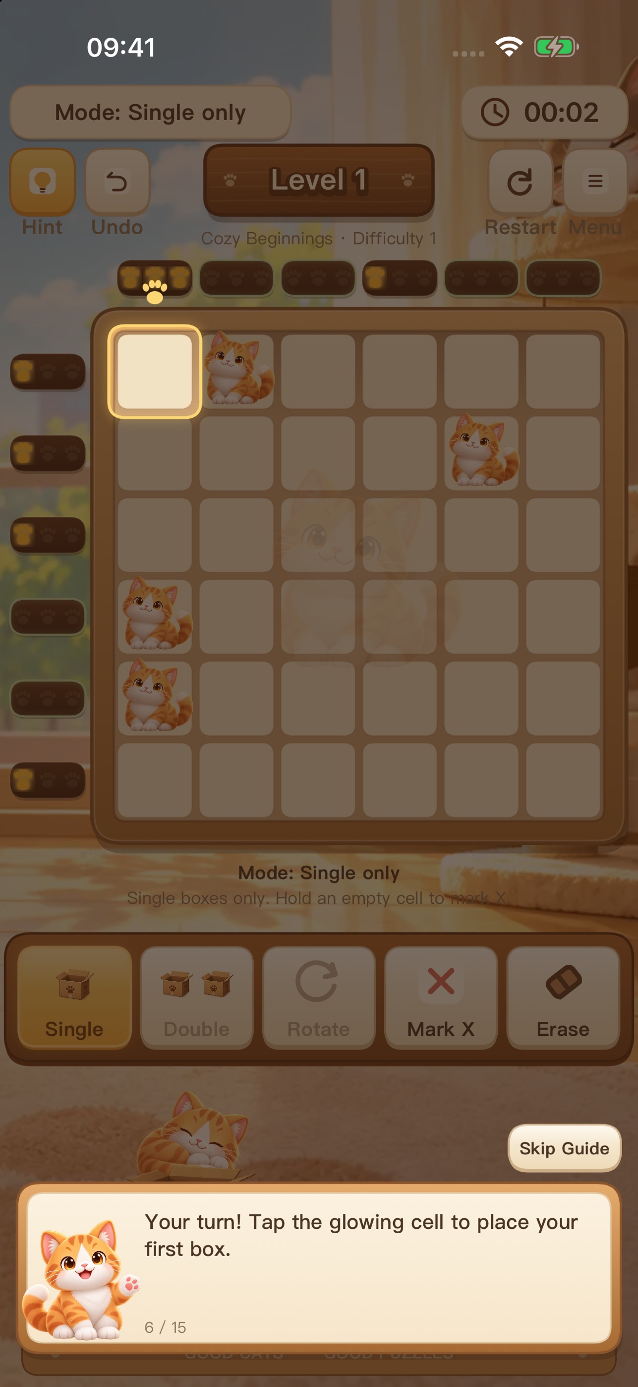 Screenshot 2 of Cat & Box: Cozy Puzzles