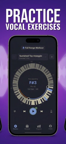 Vocal Dojo iPhone screenshot