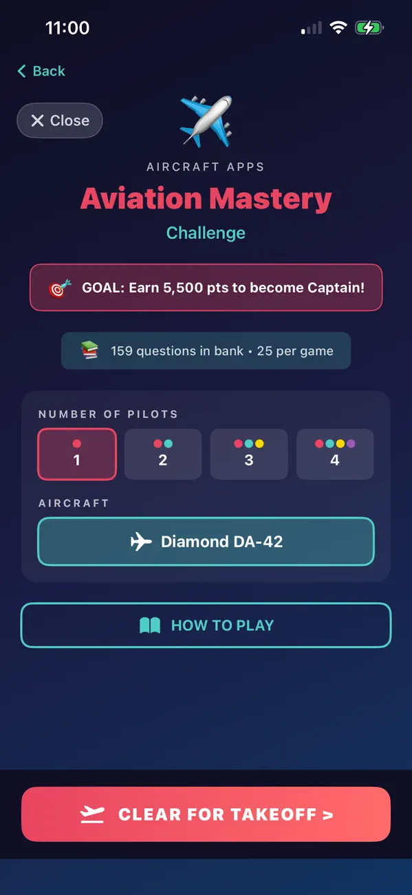Screenshot #1 pour iDIAMOND Checkride Prep