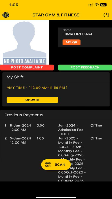 Star Gym Fitness Screenshot