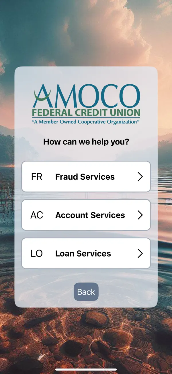 Screenshot #2 pour AMOCO FCU Video Banking