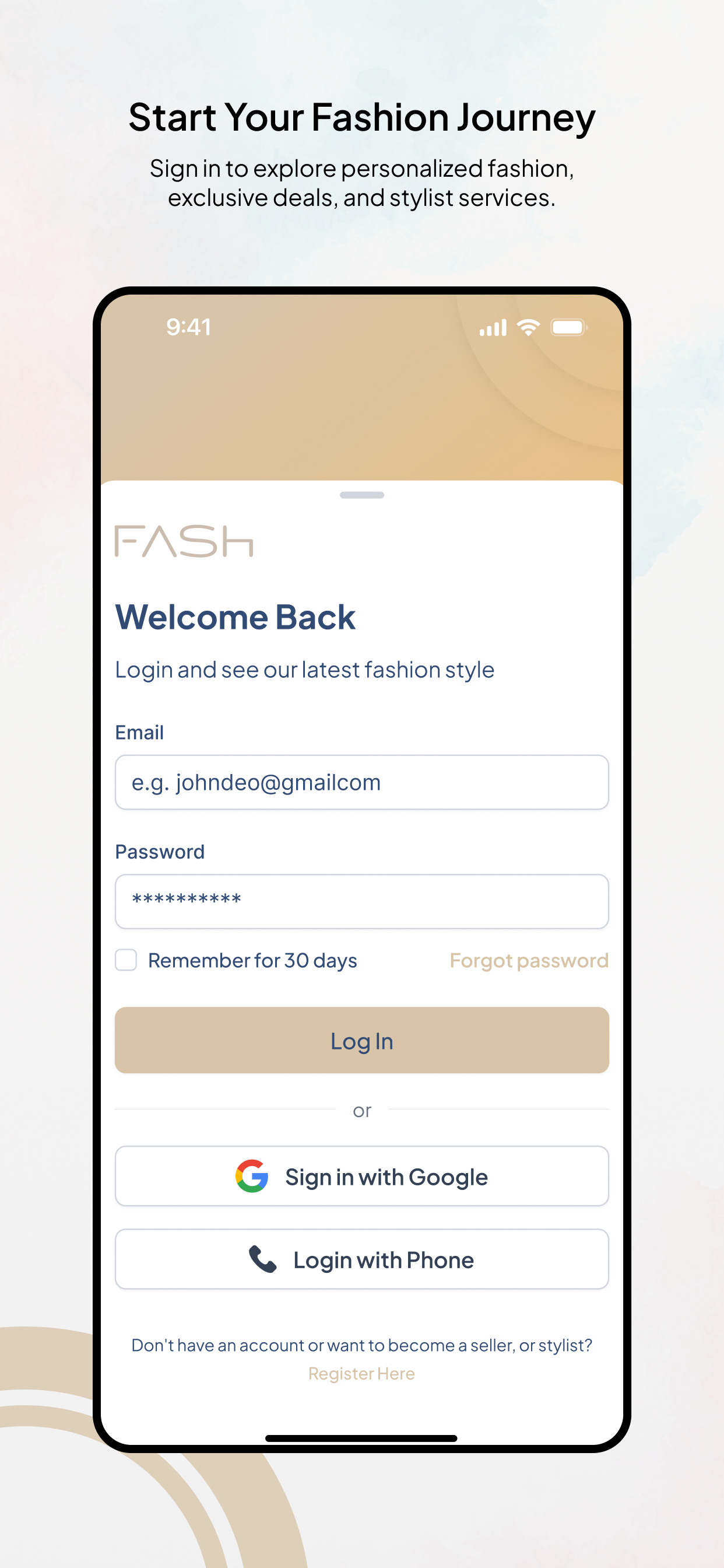 FASH – Fashion Marketplace