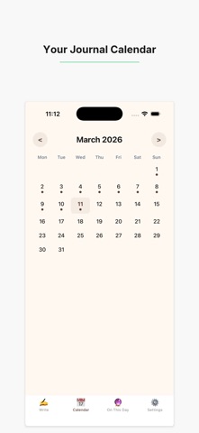 MicroLog - One Line a Day Screenshot 2 of 5