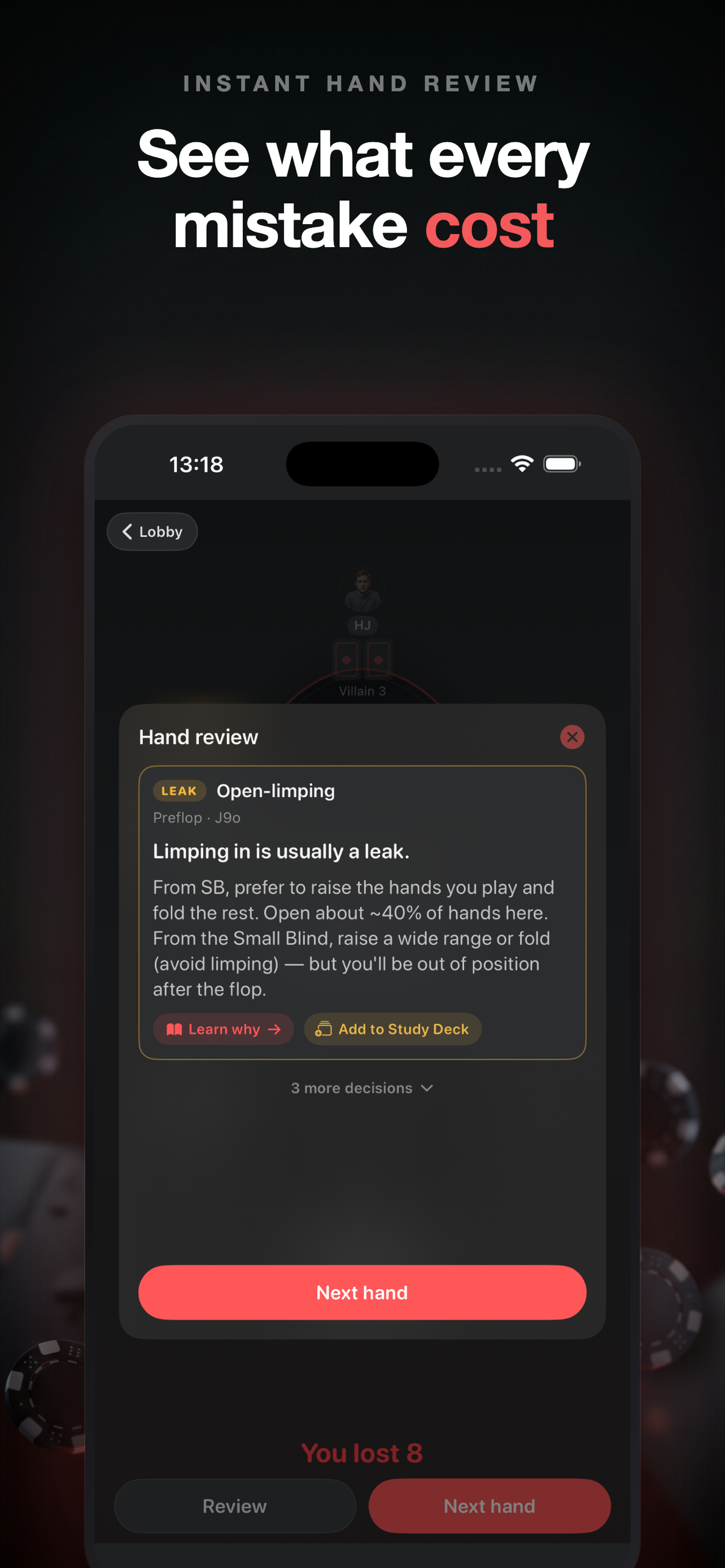 TiltProof: Poker Coach screenshot 7