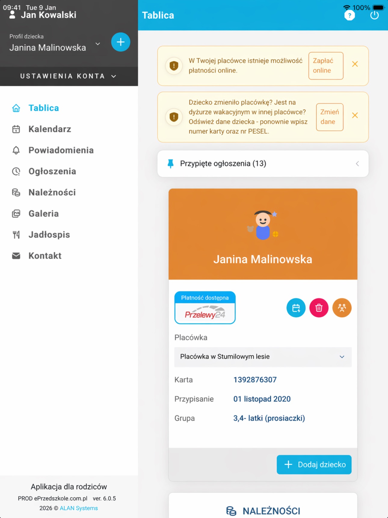 Screenshot 5 of ePrzedszkole aplikacja rodzica