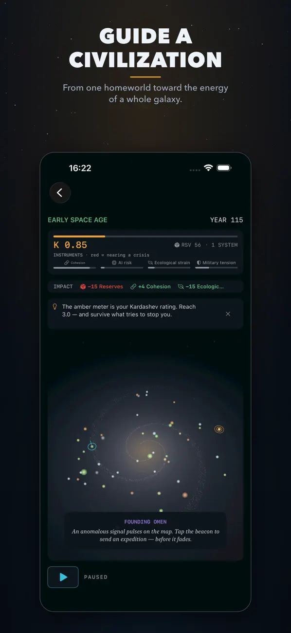 Screenshot #1 pour The Kardashev Initiative