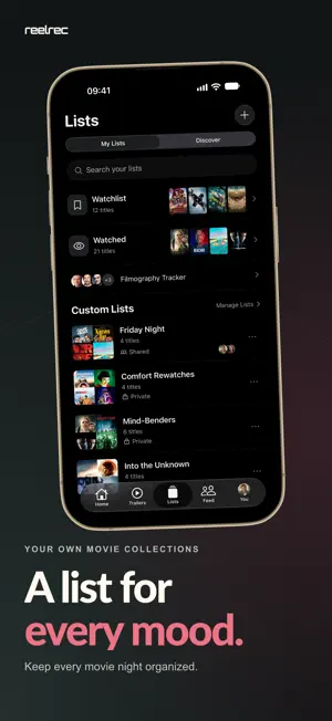 reelrec - Movie & TV Tracker screenshot 3