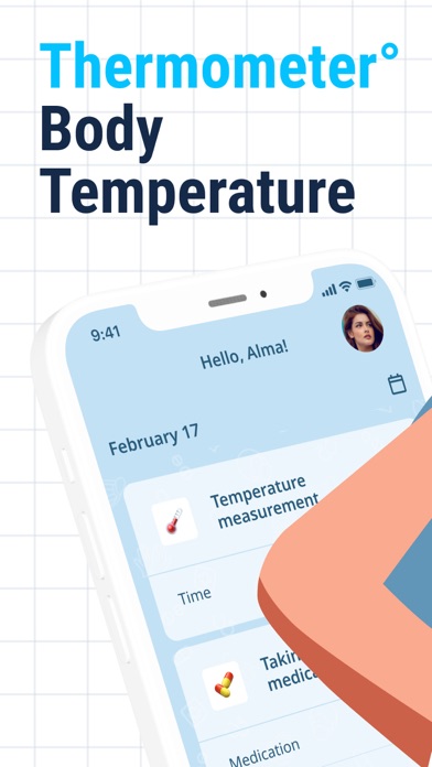 Thermometer ° Temperature app Screenshot