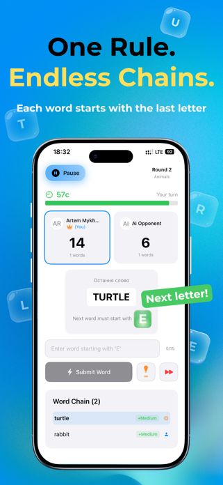 ChainLink - Words Chain Screenshot 2 of 4