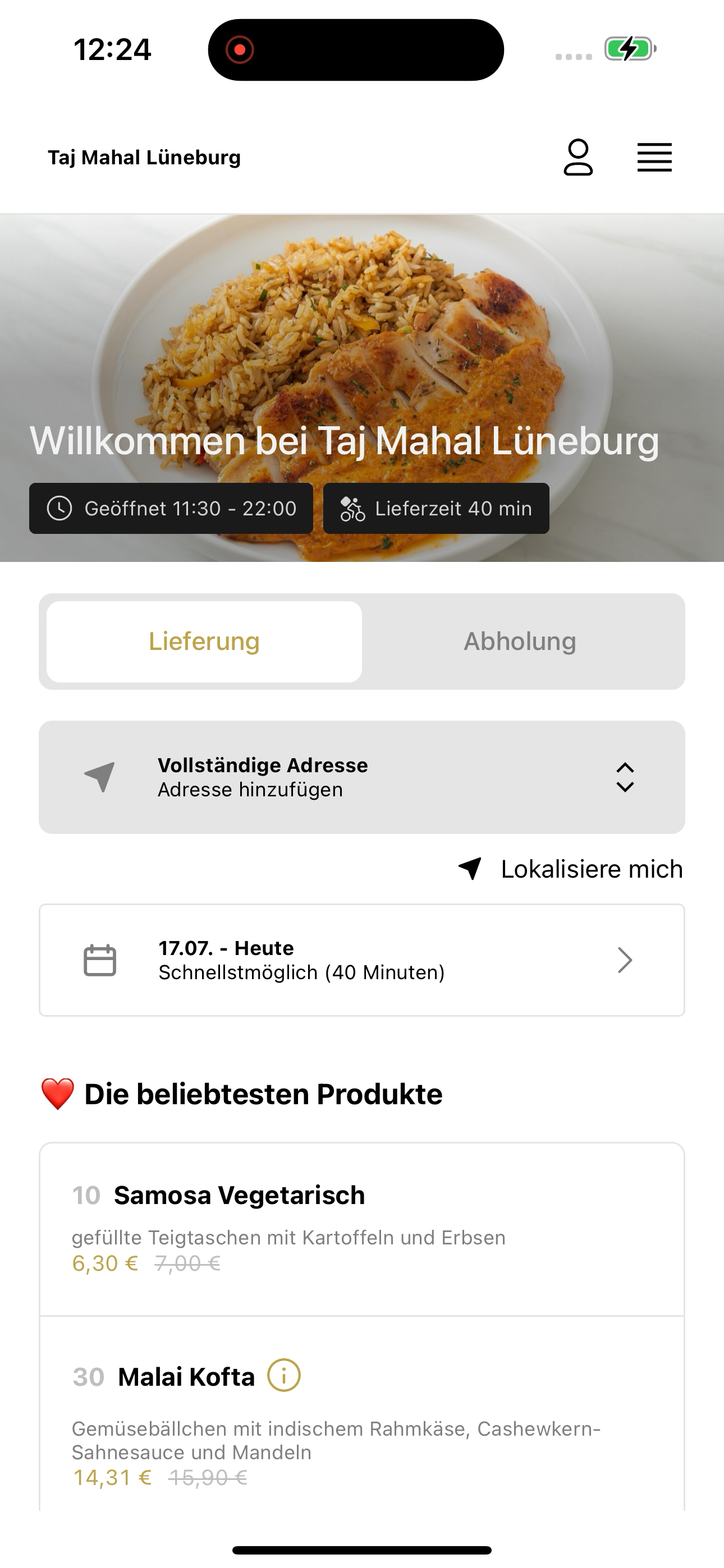 Taj Mahal Lüneburg screenshot 6