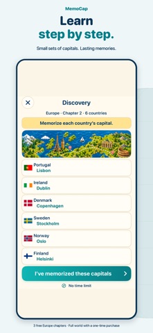 MemoCap: World Capitals screenshot 4