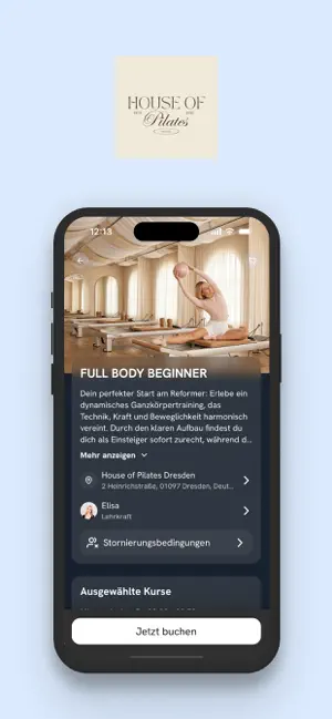 House of Pilates Dresden screenshot 2