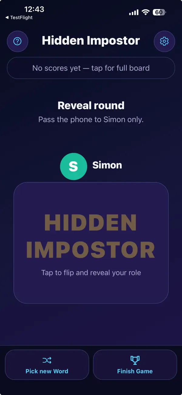 Screenshot #2 pour Hidden Impostor:Social Mystery