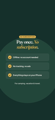 Packliste: Travel Checklist iPhone screenshot