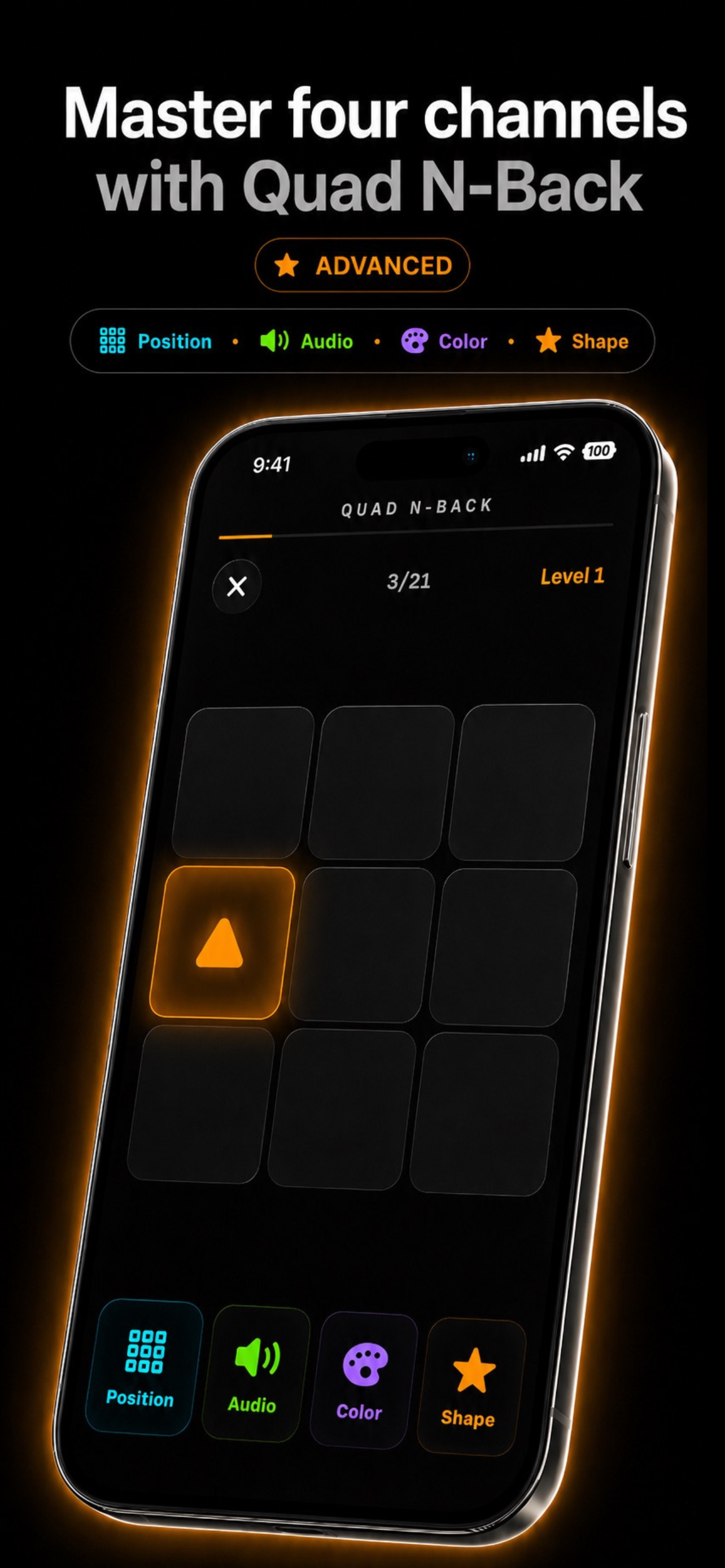 Dual N Back: IQ Brain Training