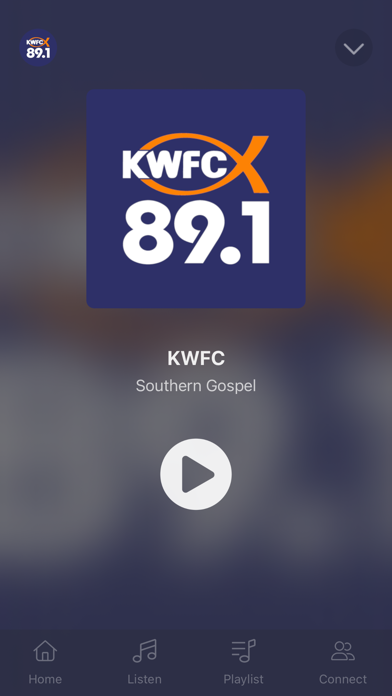 KWFC 89.1 FM Screenshot