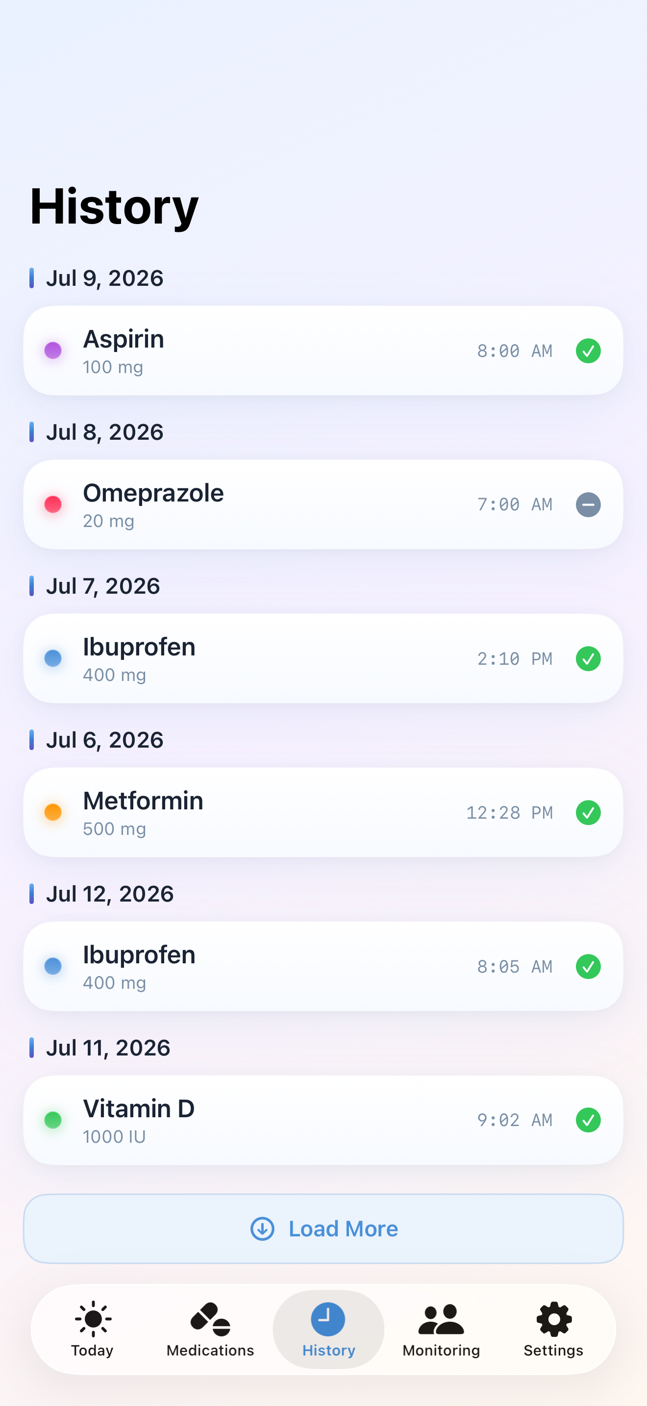 MedicationClock Pill Reminder screenshot 3
