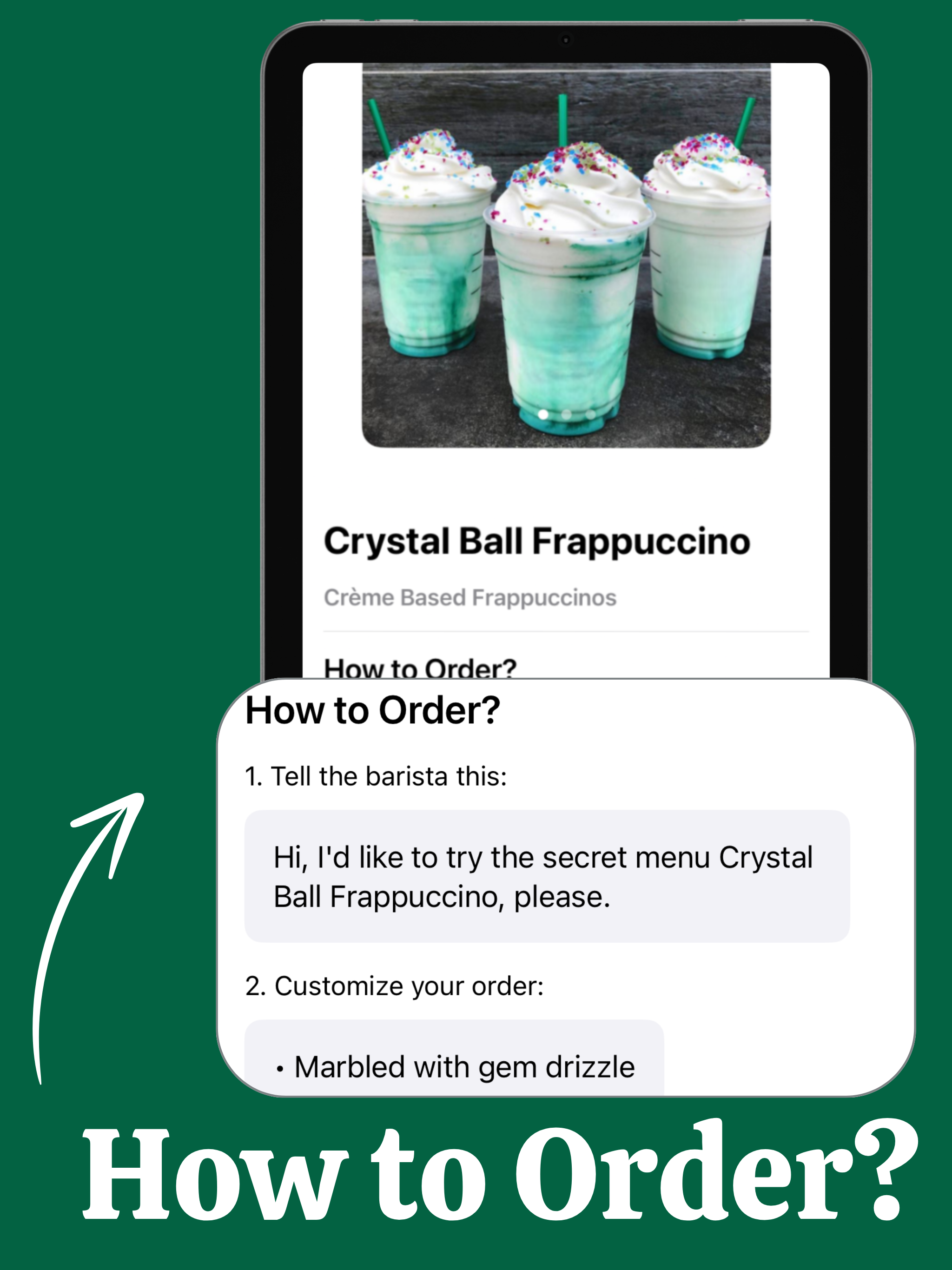 Secret Menu for SB