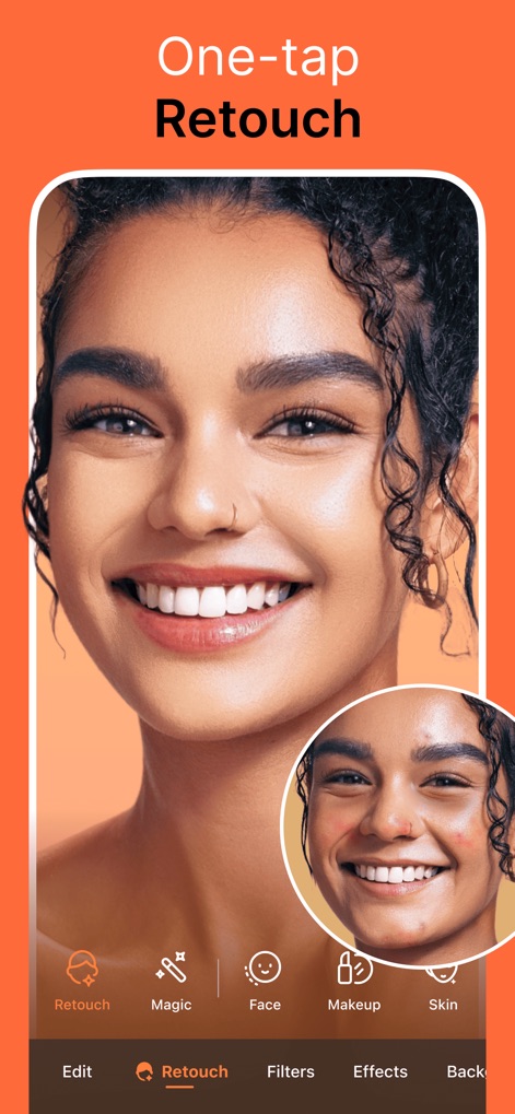 Airbrush: Face Photo Editor - Flawless Face Retouch