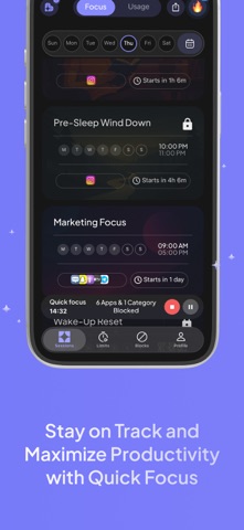blissio.AI Focus & App Blocker Screenshot 3 of 9