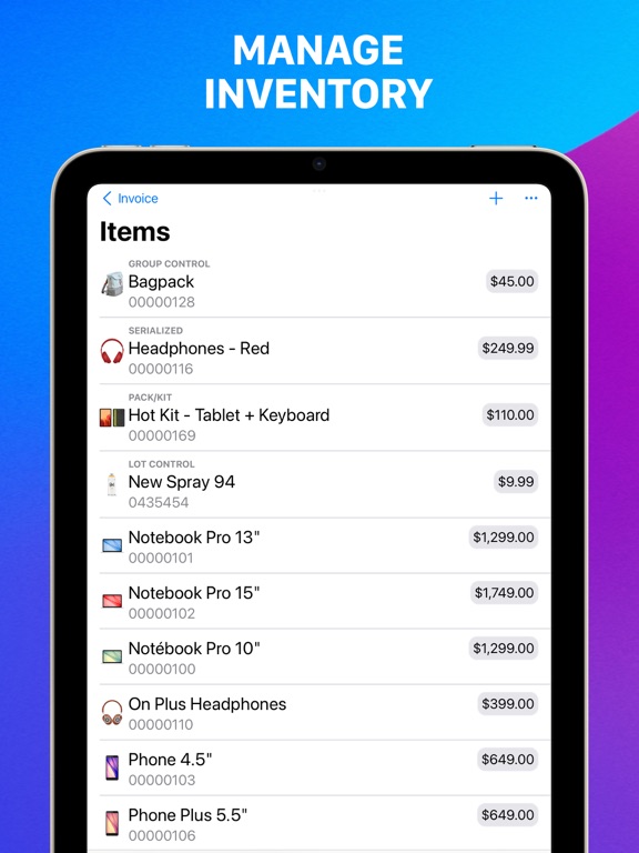 Cash Register for Business iPad screenshot 4 - Business app