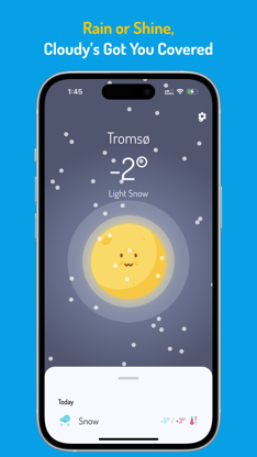 Cloudy - Cute Animated Weather screenshot 5