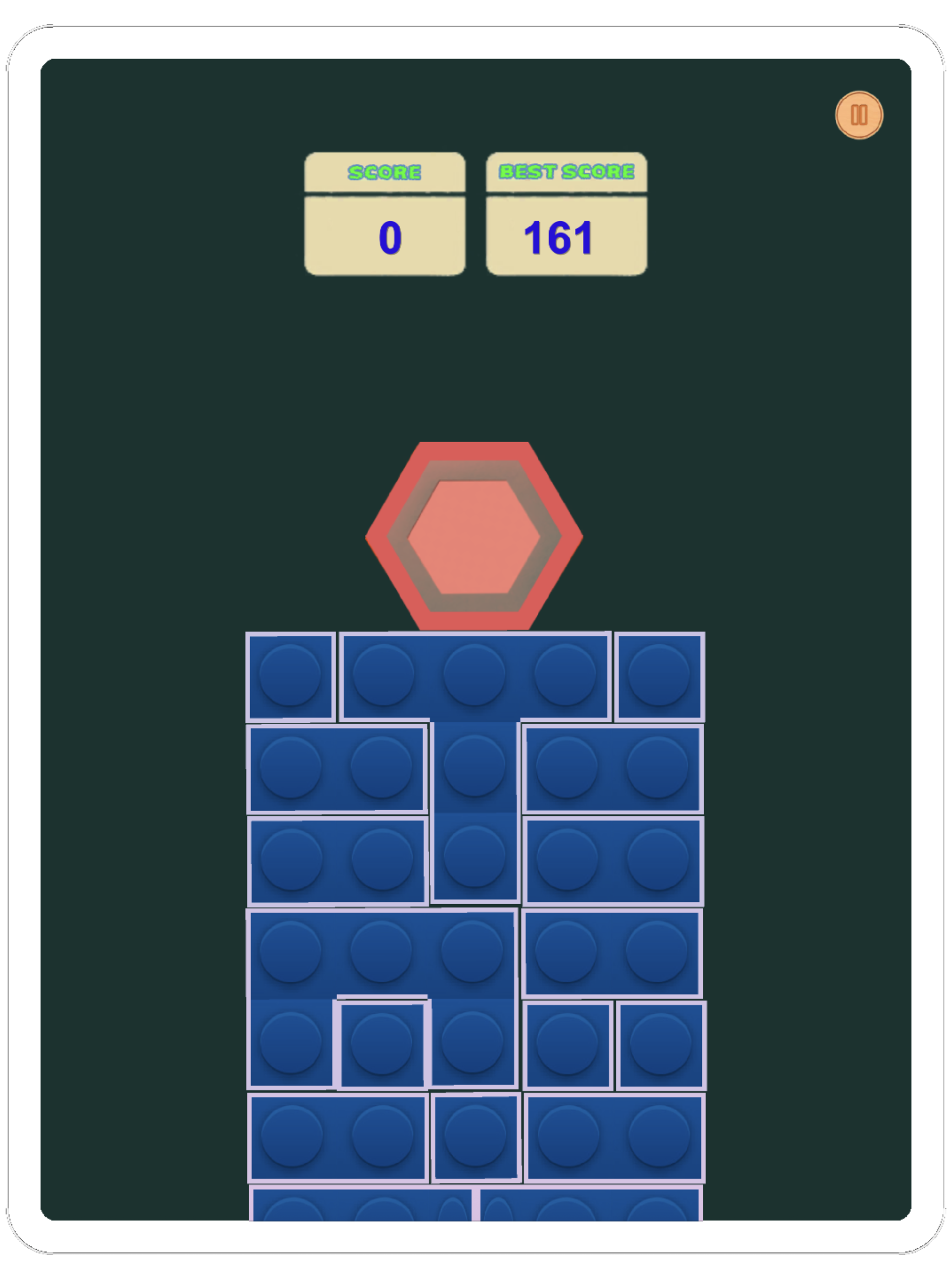 Tower of Hexagons