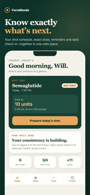 FormBlends: Peptide Calculator screenshot 1