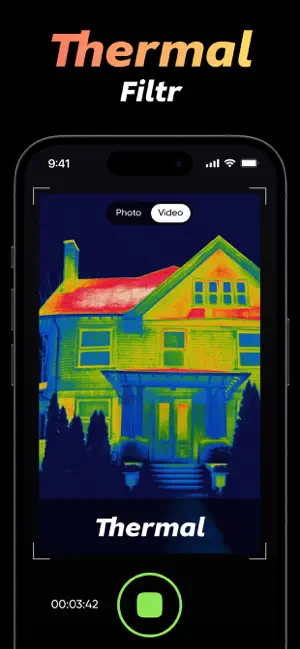 Night Vision Thermal Filter ㅤ screenshot 2