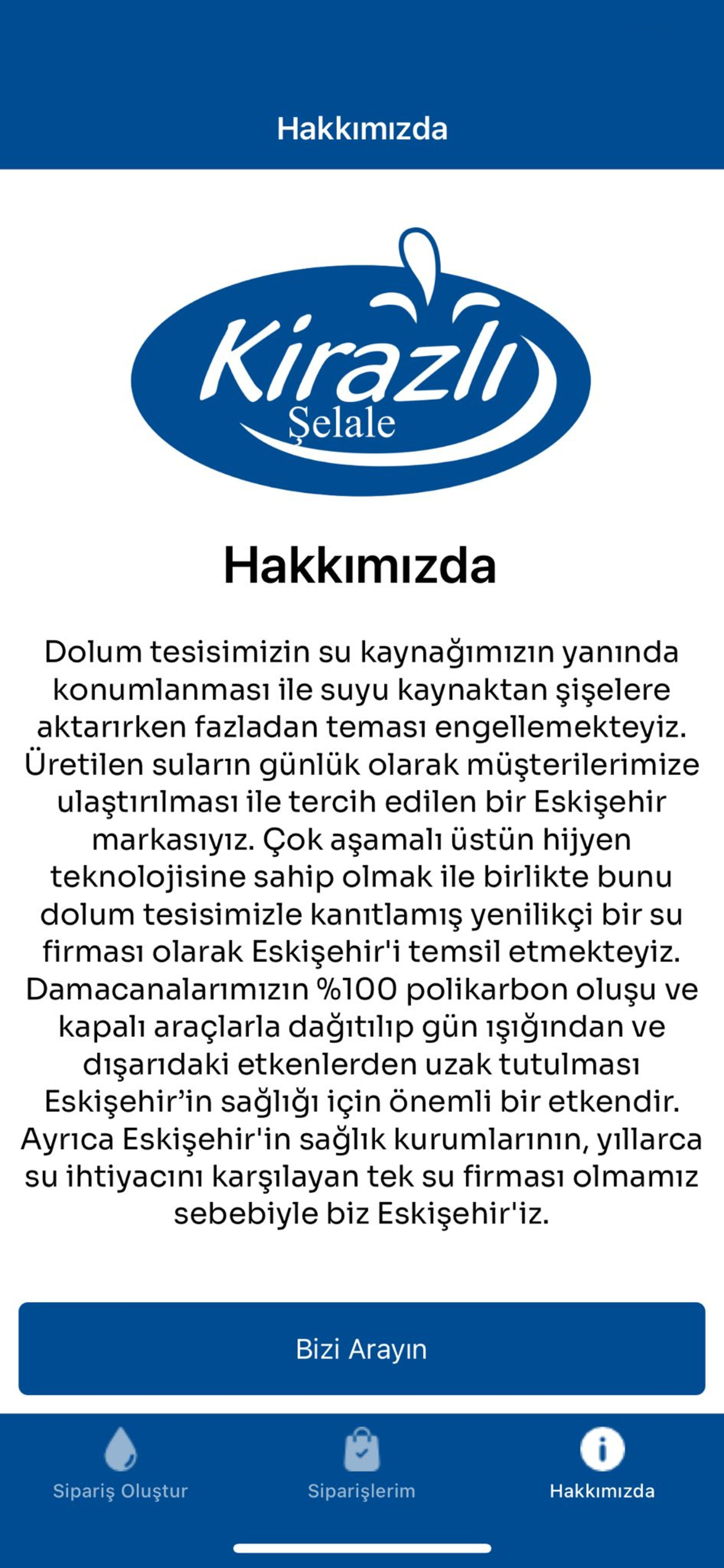 Kirazlı Şelale Su