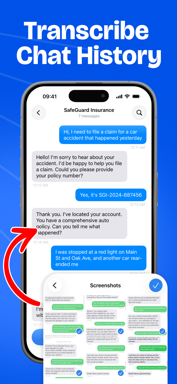 Text Message Export: TextScape screenshot 4