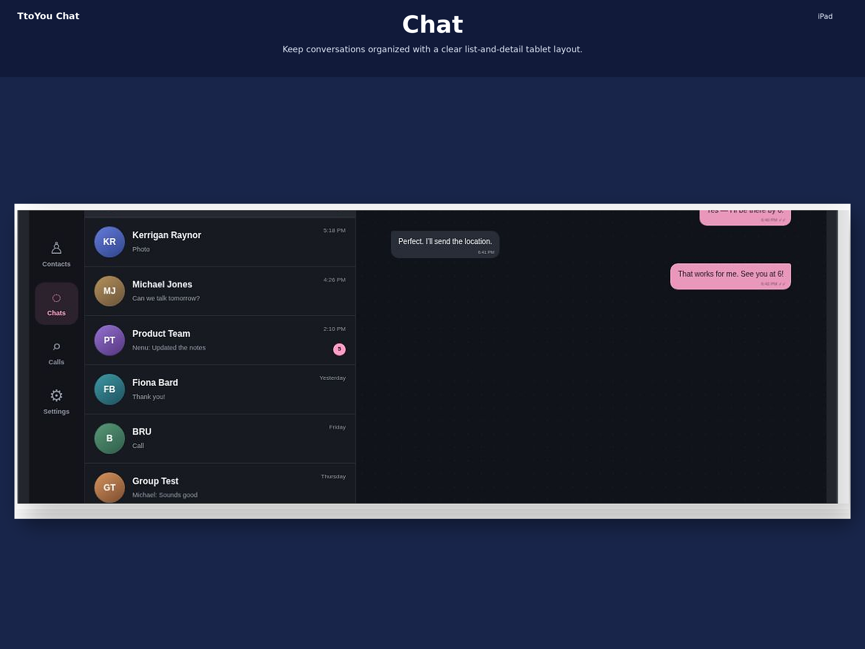 TtoYou Chat screenshot 7