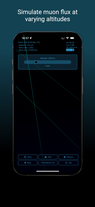 Muon Tracker Screenshot 3 of 6