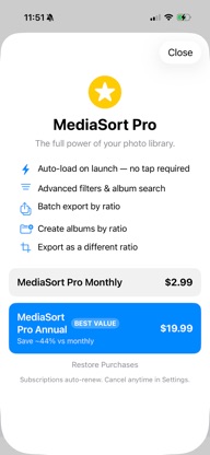 MediaSort-Aspect Ratio Sorter screenshot 4