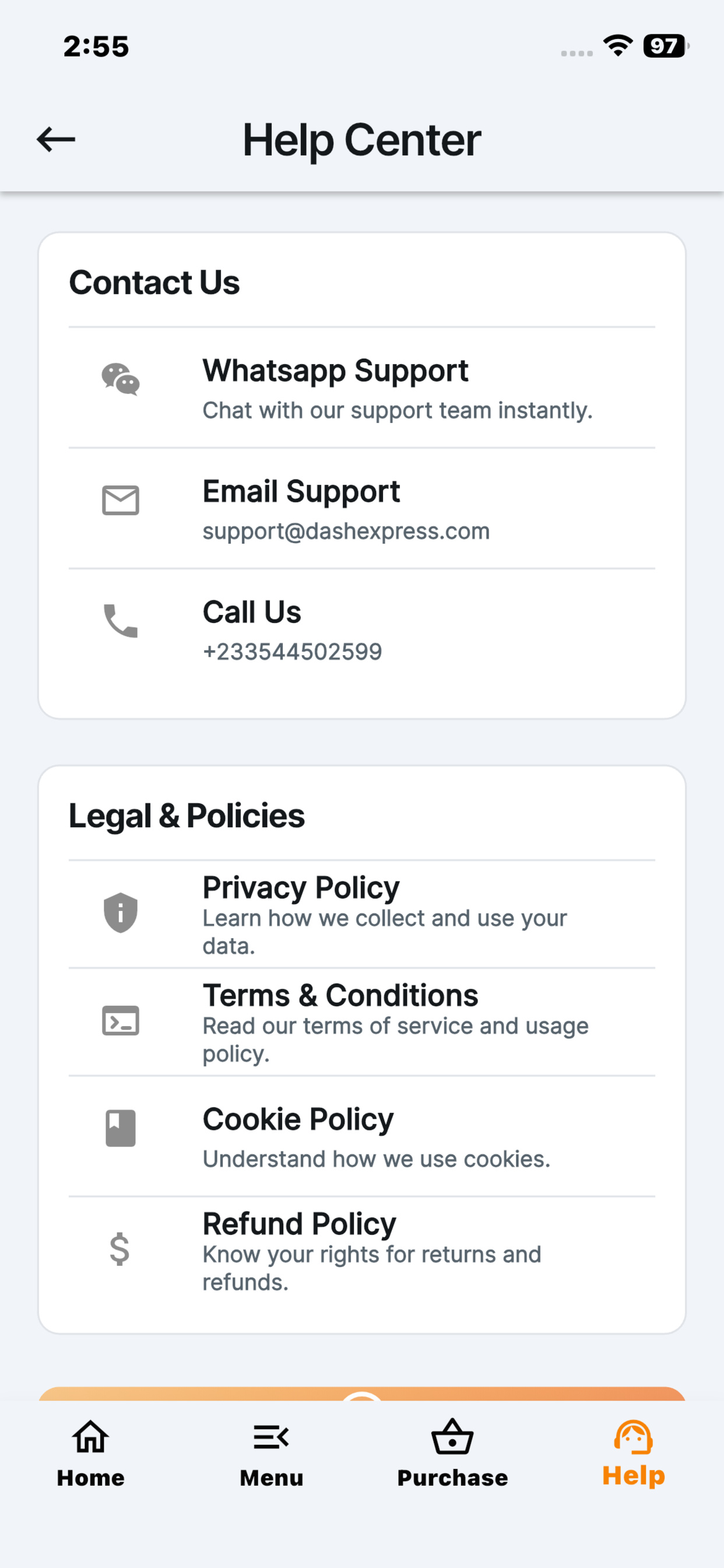 DashExpress GH