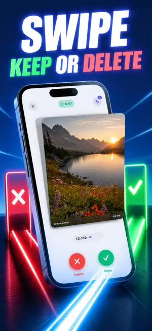 Swipe Clean: Tidy Photos screenshot 2