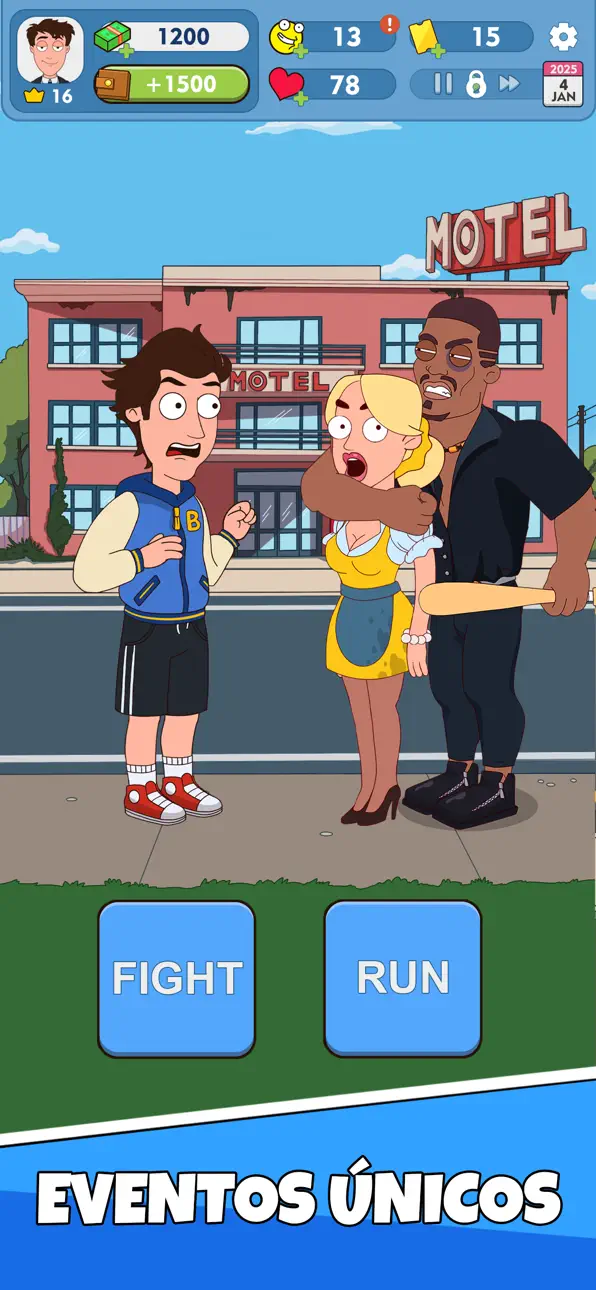 Idle Guy: Life Simulator Games iOS Mod IPA screenshot 4 - iOS game interface