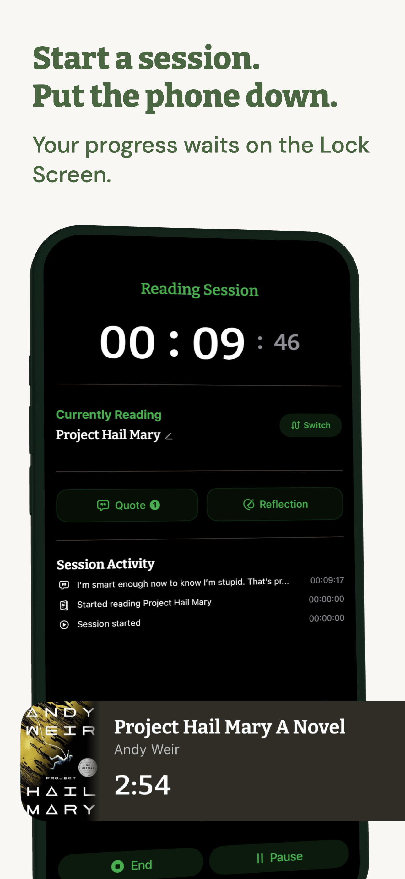 Kiveo: Book & Reading Journal screenshot 2