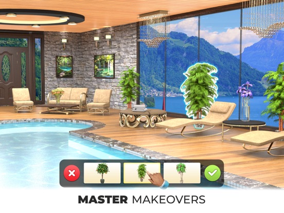 My Home Makeover: Dream Design iPad screenshot 4 - Games app