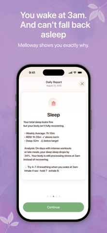 Melloway Perimenopause Tracker Screenshot 2 of 5