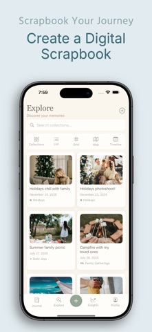 Photo Memory Journal - Rekolla screenshot