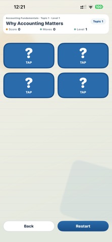Accounting Memory Games Screenshot 6 of 10