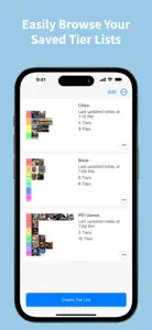 TierCreator screenshot #6 for iPhone