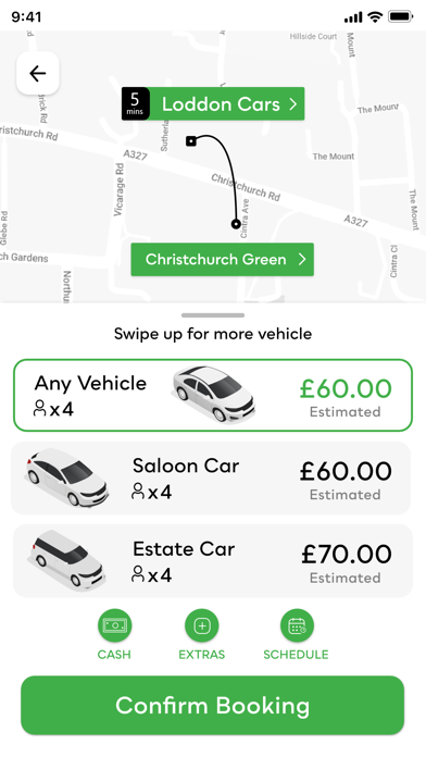 Loddon Cars Reading Taxis Screenshot