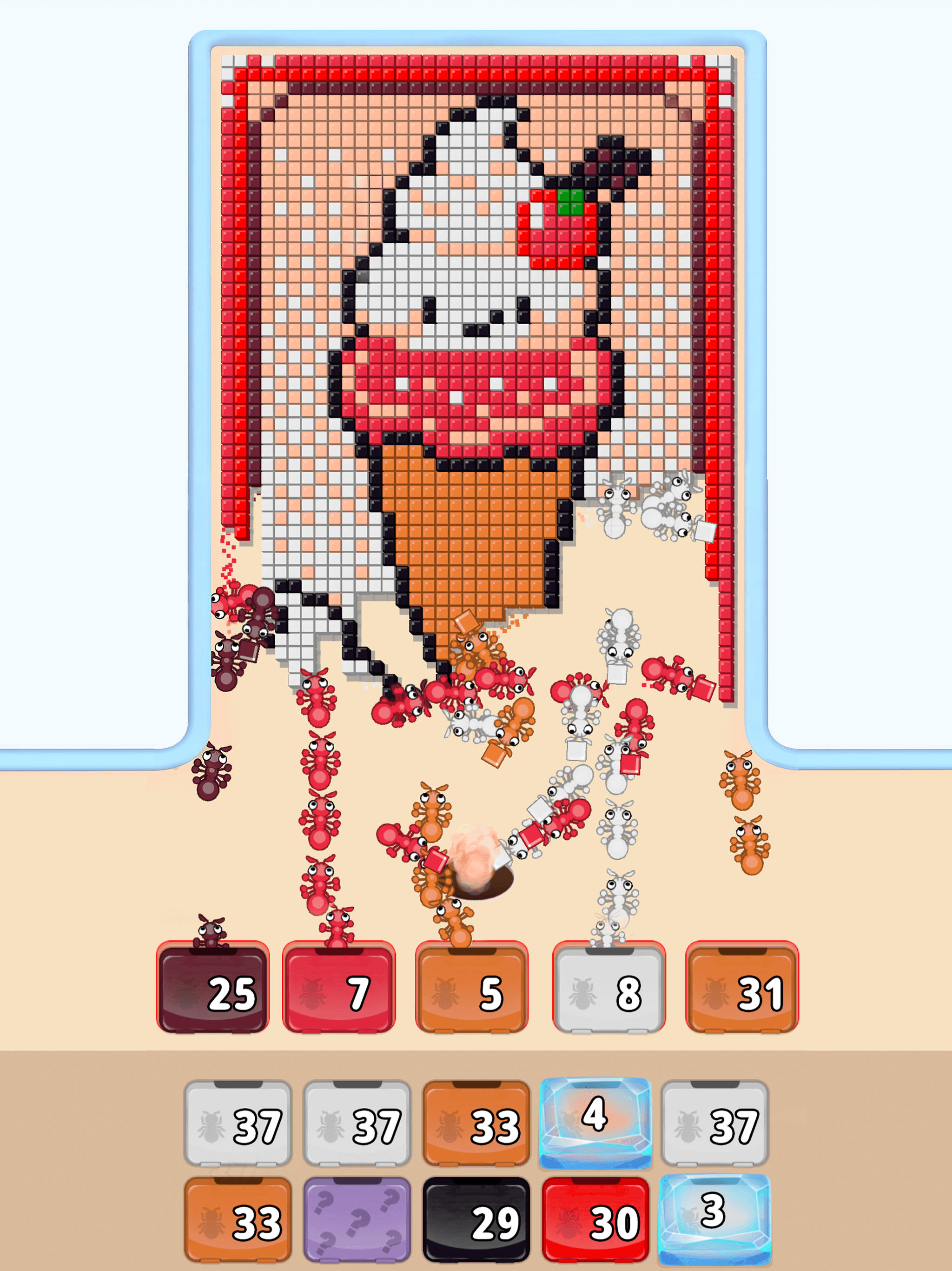 Pixel Hunt - Ants Colony Block screenshot 6