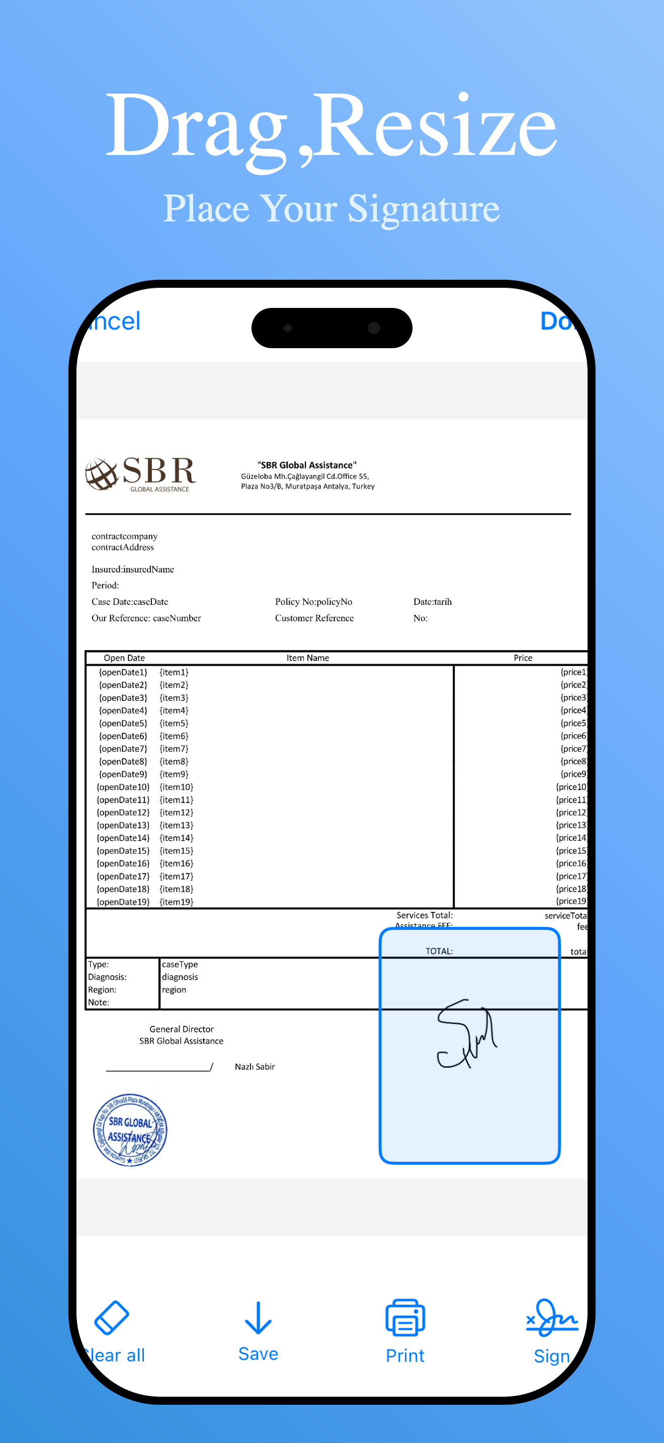 EZSign: Sign PDF Documents App screenshot 3