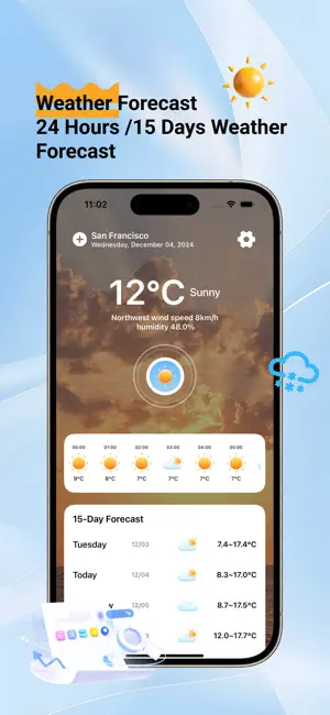 Caring Weather screenshot 1