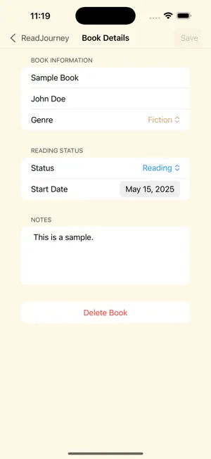 ReadJourney screenshot 3
