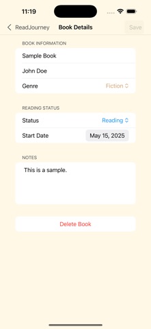 ReadJourney Screenshot 3 of 10